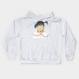 Petite Fille Chinoise - Chinese Little Girl Kids Hoodie